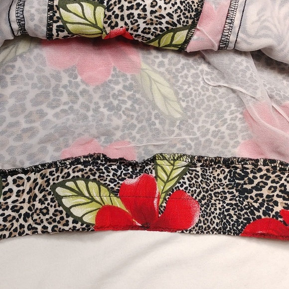 Vintage Nancy Bolen For City Girl Women's Button Up Blouse Size Large - Picture 6 of 12